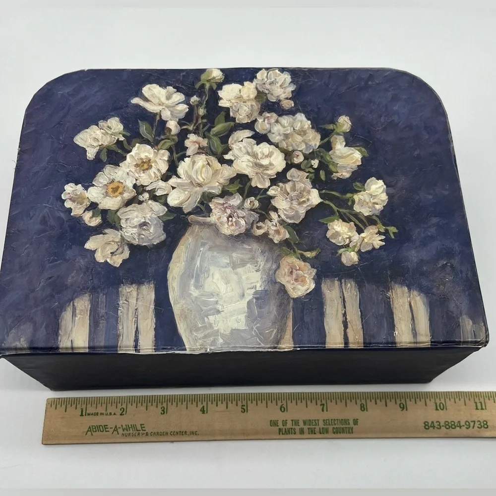 Charlene Olson floral boxed stationary set from 2005